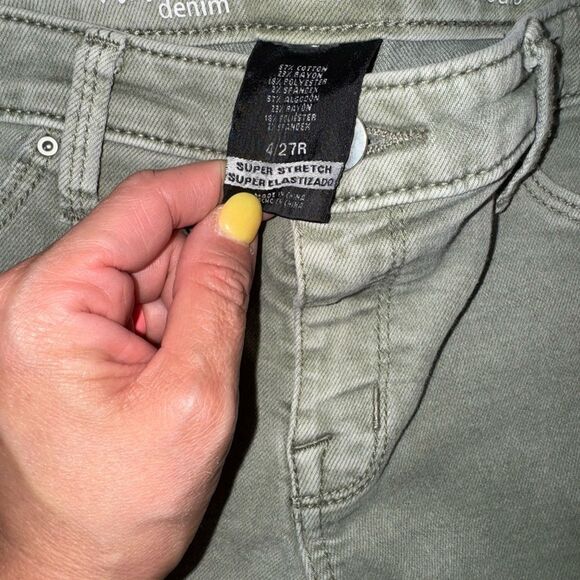 Mossimo Women's Olive Jeggins - Picture 3 of 4
